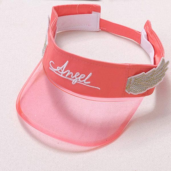 3-8yrs Kids Wings Plastic Sun Visor Cap Angel Girl Summer Cap Pink Blue White Yellow Watermelon Size 54CM
3-8yrs Kids Wings Plastic Sun Visor Cap Angel Girl Summer Cap Pink Blue White Yellow Watermelon Size 54CM