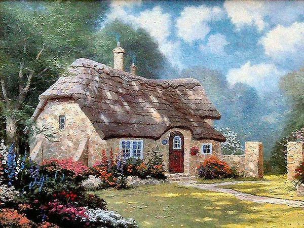 thomas kinkade spring at stonegate home decor handpainted &hd print oil painting on canvas wall art canvas pictures 200129
thomas kinkade spring at stonegate home decor handpainted &hd print oil painting on canvas wall art canvas pictures 200129