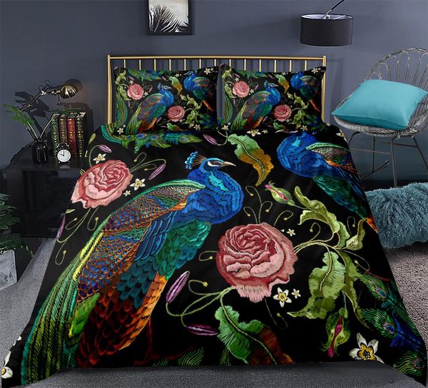 flowers peacock print bedding set retro-antiquity duvet cover set bedclothes with pillowcase home textiles 3-piece
flowers peacock print bedding set retro-antiquity duvet cover set bedclothes with pillowcase home textiles 3-piece