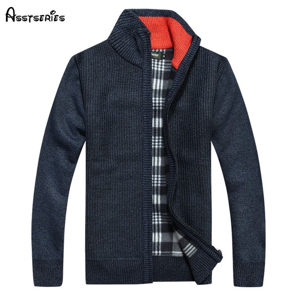 sweaters men winter cardigan warm thick velvet cashmere zipper mandarin collar man casual clothes pattern knitwear 3xl 55, White;black
sweaters men winter cardigan warm thick velvet cashmere zipper mandarin collar man casual clothes pattern knitwear 3xl 55, White;black