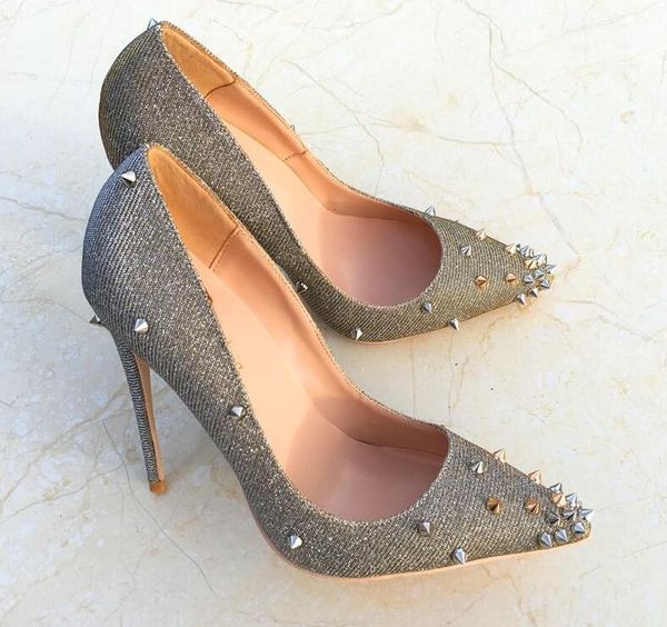 2019 new fashion women wedding glitter sequined spikes poined toes high heeled heels shoes stiletto heel shoes pumps 12cm 10cm, Black
2019 new fashion women wedding glitter sequined spikes poined toes high heeled heels shoes stiletto heel shoes pumps 12cm 10cm, Black