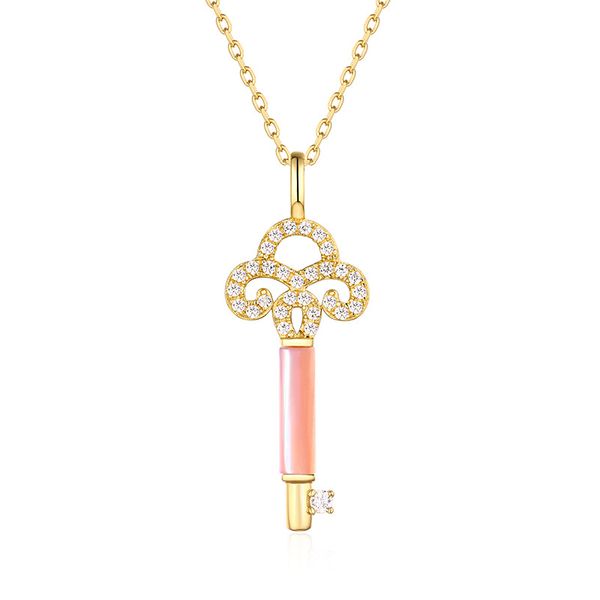 sterling 925 silver elegant agate key necklace pendant for women pink green
sterling 925 silver elegant agate key necklace pendant for women pink green