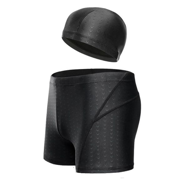 men's swimwear water repellent trunks sport shorts swimsuit low waist with swimming cap swim boxers swimhat man swimwear #40
men's swimwear water repellent trunks sport shorts swimsuit low waist with swimming cap swim boxers swimhat man swimwear #40
