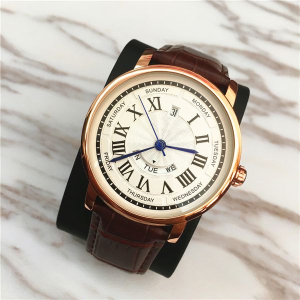 women watches chronograph quartz wristwatch genuine leather men sport watch auto-date wholesale price high-grade watch, Slivery;brown
women watches chronograph quartz wristwatch genuine leather men sport watch auto-date wholesale price high-grade watch, Slivery;brown