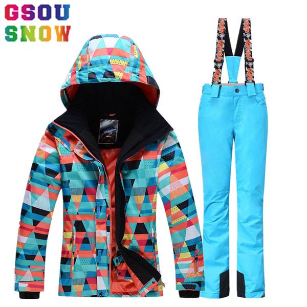 gsou snow brand women's outdoor ski suit winter ski jacket+ski pant waterproof mountain skiing suit snowboard sets sport clothes
gsou snow brand women's outdoor ski suit winter ski jacket+ski pant waterproof mountain skiing suit snowboard sets sport clothes