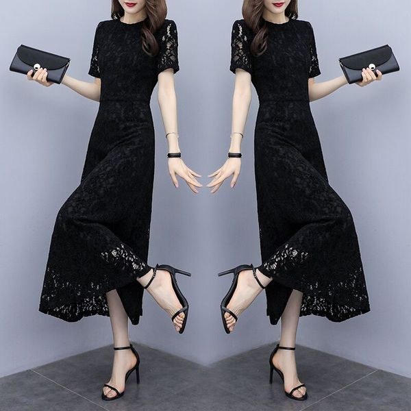 plus size 2019 new women dress elegant lace ummer short sleeve vestidos korean elegant work office lace dresses high quality, Black;gray
plus size 2019 new women dress elegant lace ummer short sleeve vestidos korean elegant work office lace dresses high quality, Black;gray