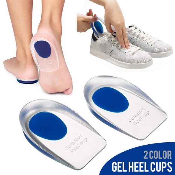 silicone heel cup pads gel heel cups plantar fasciitis inserts foot care silica gel cushion pad (large/small, Black
silicone heel cup pads gel heel cups plantar fasciitis inserts foot care silica gel cushion pad (large/small, Black