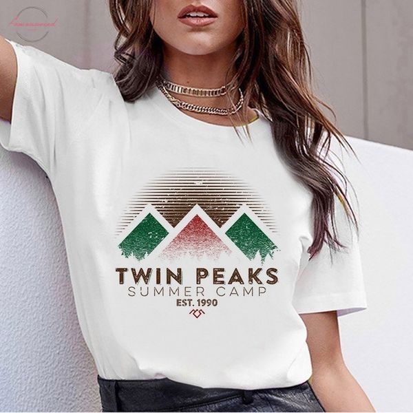 2019 new twin peaks t shirt for women summer harajuku tshirt female twin peaks shirt tee oversize t shirt, White
2019 new twin peaks t shirt for women summer harajuku tshirt female twin peaks shirt tee oversize t shirt, White