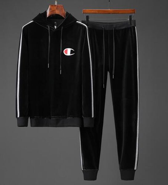 19aw luxurious brand design ch.ampion full ff black white logo print tracksuit jacket and trousers sets streetwear sweatshirts outdoor long, Blue;black
19aw luxurious brand design ch.ampion full ff black white logo print tracksuit jacket and trousers sets streetwear sweatshirts outdoor long, Blue;black