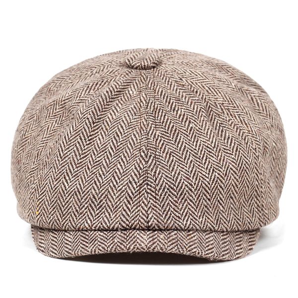 2019 new fashion stripe beckham male octagonal cap est men woolen newsboy caps painter beret hat casual hats, Blue;gray 
2019 new fashion stripe beckham male octagonal cap est men woolen newsboy caps painter beret hat casual hats, Blue;gray