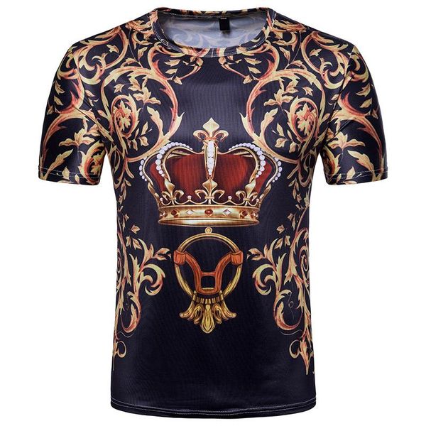 mens king crown печать с коротким рукавом футболка 3d печать футболки лето круглый шеи повседневный футболки топы, White;black
mens king crown печать с коротким рукавом футболка 3d печать футболки лето круглый шеи повседневный футболки топы, White;black