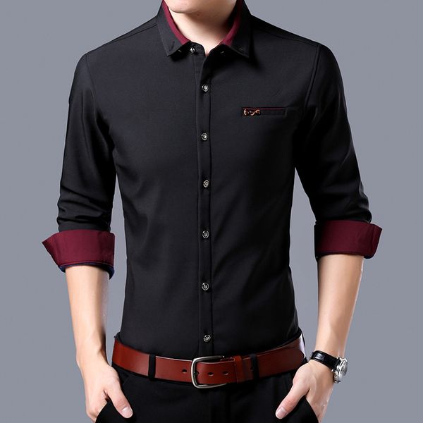 autumn winter men shirt plus velvet warm men dress shirts fashion casual long sleeve business shirt camisa social masculina, White;black
autumn winter men shirt plus velvet warm men dress shirts fashion casual long sleeve business shirt camisa social masculina, White;black