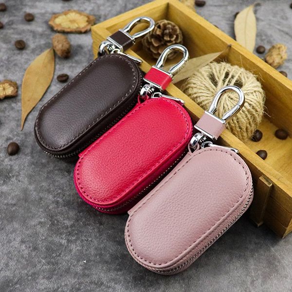 multi-function car leather key case high-quality zipper design simple business fine lines key case car keys organizer
multi-function car leather key case high-quality zipper design simple business fine lines key case car keys organizer