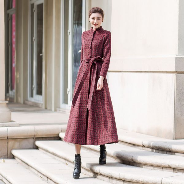 new long wool coat winter warm woolen jacket coat womens temperament slim wool parka female single-breasted woolen overcoat, Black
new long wool coat winter warm woolen jacket coat womens temperament slim wool parka female single-breasted woolen overcoat, Black