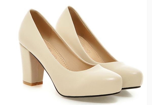 2020 spring and autumn with new style fashion high heel coarse heel round head waterproof table women's shoes@asx, Black
2020 spring and autumn with new style fashion high heel coarse heel round head waterproof table women's shoes@asx, Black