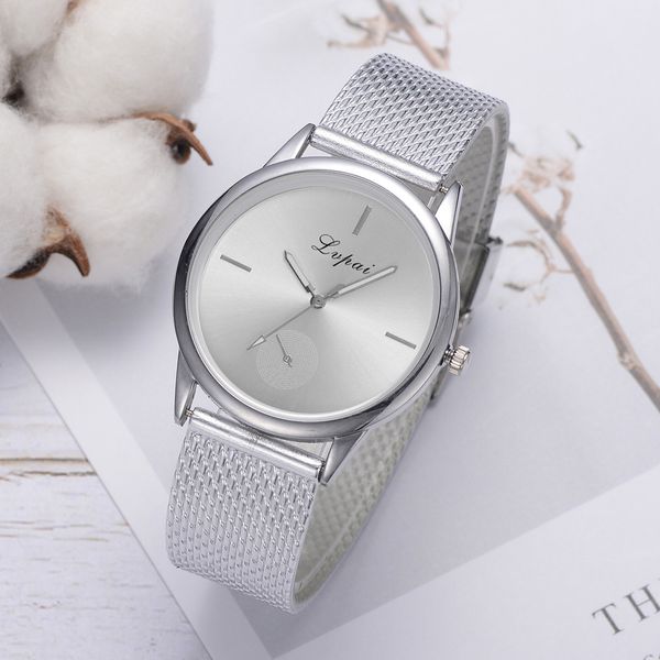 lvpai women's casual very charming for all occasions quartz silicone strap band watch analog wrist watch women clock reloj z525, Slivery;brown
lvpai women's casual very charming for all occasions quartz silicone strap band watch analog wrist watch women clock reloj z525, Slivery;brown