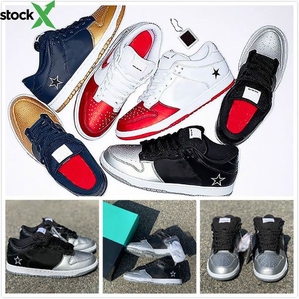 новый sup sb dunk low pro дизайнер скейтборд повседневная металлик серебристый белый красный черный кроссовки мужчины женщины спортивная обу
новый sup sb dunk low pro дизайнер скейтборд повседневная металлик серебристый белый красный черный кроссовки мужчины женщины спортивная обу