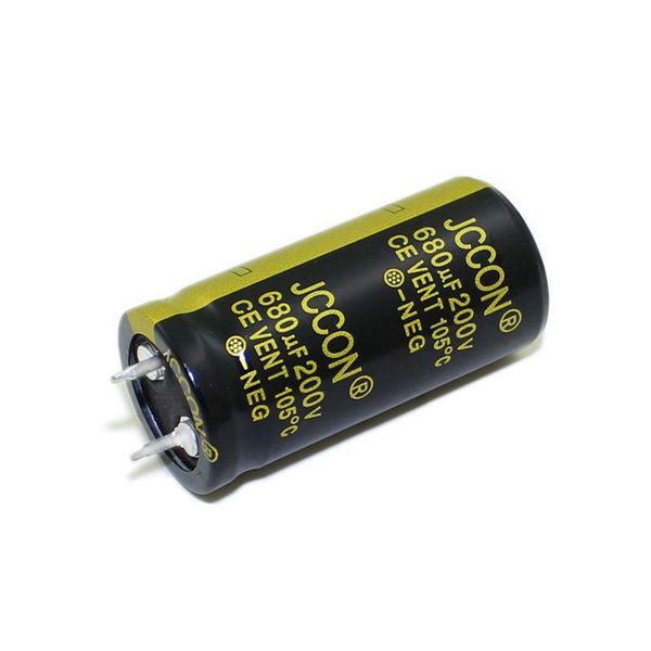 jccon horn aluminum electrolytic capacitor 200v680uf volume 22*45 inverter power
jccon horn aluminum electrolytic capacitor 200v680uf volume 22*45 inverter power