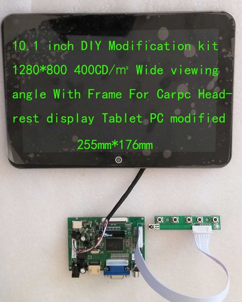 10.1inch lcd display kit 1280*800 wide-angle viewing with glass protection frame hdmi vga av car
10.1inch lcd display kit 1280*800 wide-angle viewing with glass protection frame hdmi vga av car