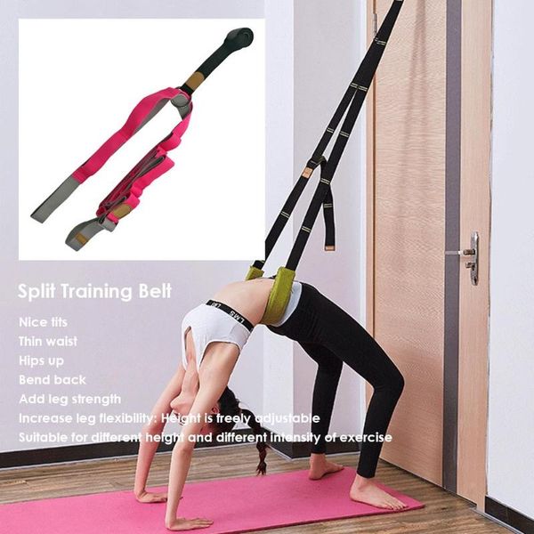 door split flexibility yoga belts selling multi-function safety durable ballet band exercise back bend leg stretcher belt
door split flexibility yoga belts selling multi-function safety durable ballet band exercise back bend leg stretcher belt