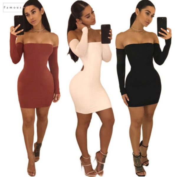 club new brand платье партия лето женщины hollow бинты bodycon night off плечо backless женщина платье, Black;gray
club new brand платье партия лето женщины hollow бинты bodycon night off плечо backless женщина платье, Black;gray