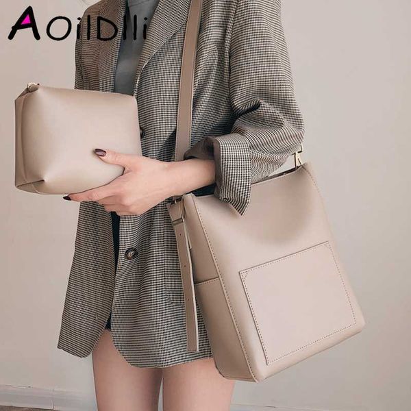 aoildlli zipper bucket shoulder bags for women vintage large capacity soft ladies messenger bags work female composite 2020
aoildlli zipper bucket shoulder bags for women vintage large capacity soft ladies messenger bags work female composite 2020