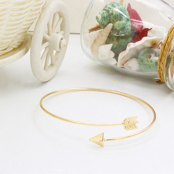 20pcs/lot new arrive arrowhead design bracelet women popular metal open hand bangle gold silver color chain for make up, Black
20pcs/lot new arrive arrowhead design bracelet women popular metal open hand bangle gold silver color chain for make up, Black