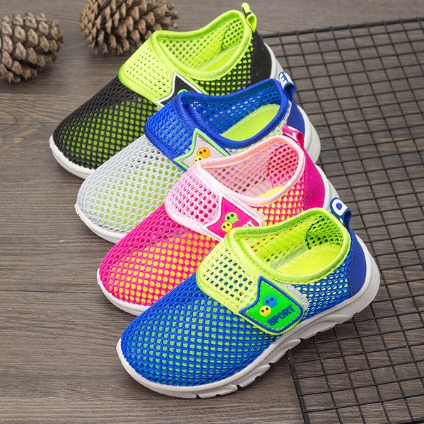new summer soft kids shoes candy color breathable air mesh kids light sports shoes children casual sneakers for boys girls, Black
new summer soft kids shoes candy color breathable air mesh kids light sports shoes children casual sneakers for boys girls, Black