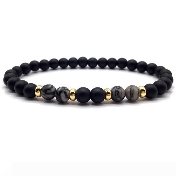 2019 fashion new bracelet men women simple 6mm stone bead bracelet classic charm bracelet for men women jewelry gift, Golden;silver
2019 fashion new bracelet men women simple 6mm stone bead bracelet classic charm bracelet for men women jewelry gift, Golden;silver