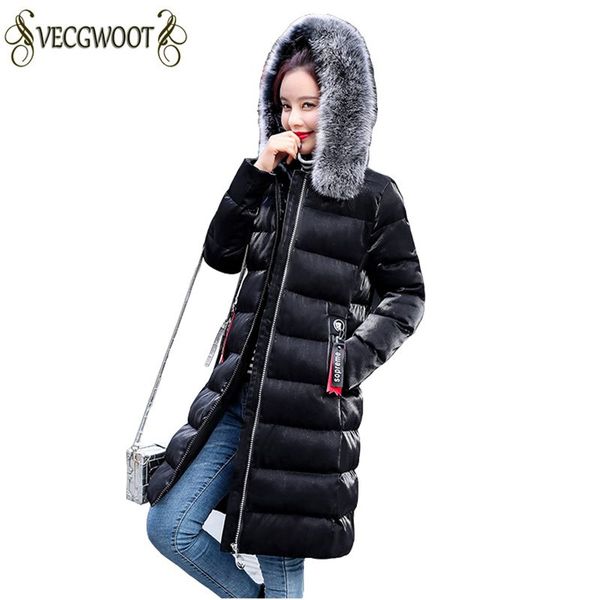 down jacket medium long fashion winter new women coat hooded fur collar females parkas thicker warm outerwear rt20, Black
down jacket medium long fashion winter new women coat hooded fur collar females parkas thicker warm outerwear rt20, Black