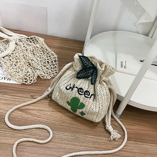 new retro rattan bag bohemian women's hand-knitted crossbody straw bag rope bunch mouth summer beach
new retro rattan bag bohemian women's hand-knitted crossbody straw bag rope bunch mouth summer beach