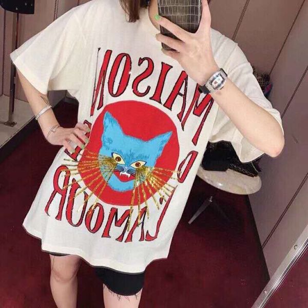 bh03371 fashion women & tees 2020 runway european design party style t-shirts women's clothing, White
bh03371 fashion women & tees 2020 runway european design party style t-shirts women's clothing, White