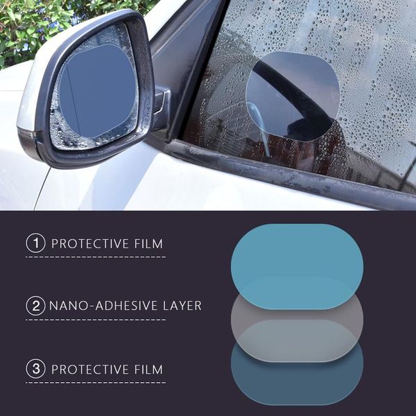 60pcs anti fog car rearview mirror film car rearview mirror protective anti fog car mirror window clear film film waterproof cars sticker
60pcs anti fog car rearview mirror film car rearview mirror protective anti fog car mirror window clear film film waterproof cars sticker