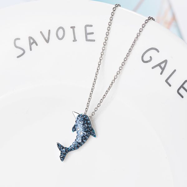 lekani authentic 925 sterling silver story of dolphin blue cz pendant necklaces for women luxury sterling silver jewelry
lekani authentic 925 sterling silver story of dolphin blue cz pendant necklaces for women luxury sterling silver jewelry