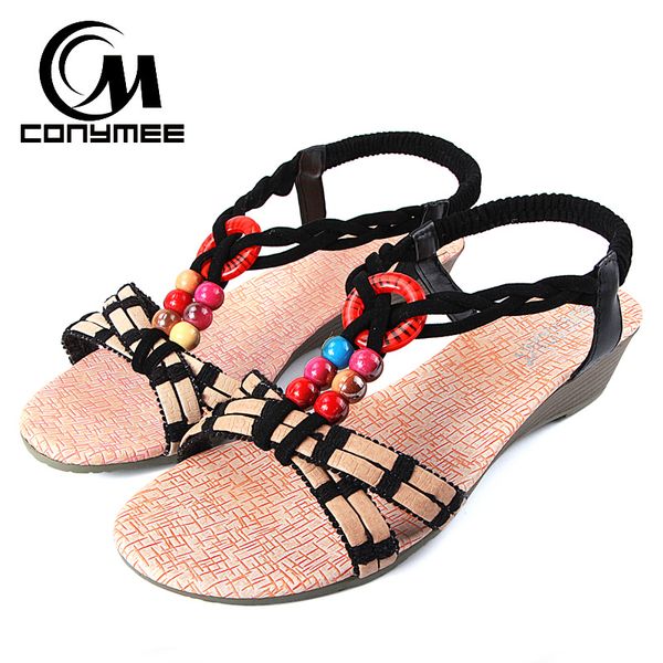 conymee summer 2020 women shoes flip flop string bead wedges sandals high heels ladies beach sandalias chaussures femme, Black
conymee summer 2020 women shoes flip flop string bead wedges sandals high heels ladies beach sandalias chaussures femme, Black