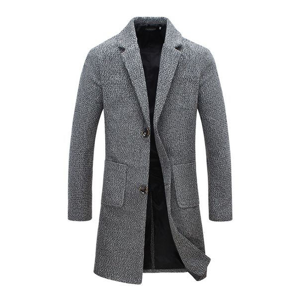 2019 new fashion designer long mens coat mens trench coat autumn winter windproof slim trench men plus size jm6, Black
2019 new fashion designer long mens coat mens trench coat autumn winter windproof slim trench men plus size jm6, Black
