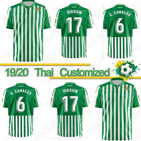 Thai 19 20 JOAQUIN Jersey MANDI Real Betis FEKIR soccer jerseys BARTRA CANALES camisetas men FOOTBALL SHIRT Top
Thai 19 20 JOAQUIN Jersey MANDI Real Betis FEKIR soccer jerseys BARTRA CANALES camisetas men FOOTBALL SHIRT Top