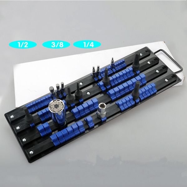 80pcs iron plate tools sockets organizer set 1/4" 3/8" 1/2" socket tray rail rack storage holder sleeve shelf stand for home
80pcs iron plate tools sockets organizer set 1/4" 3/8" 1/2" socket tray rail rack storage holder sleeve shelf stand for home