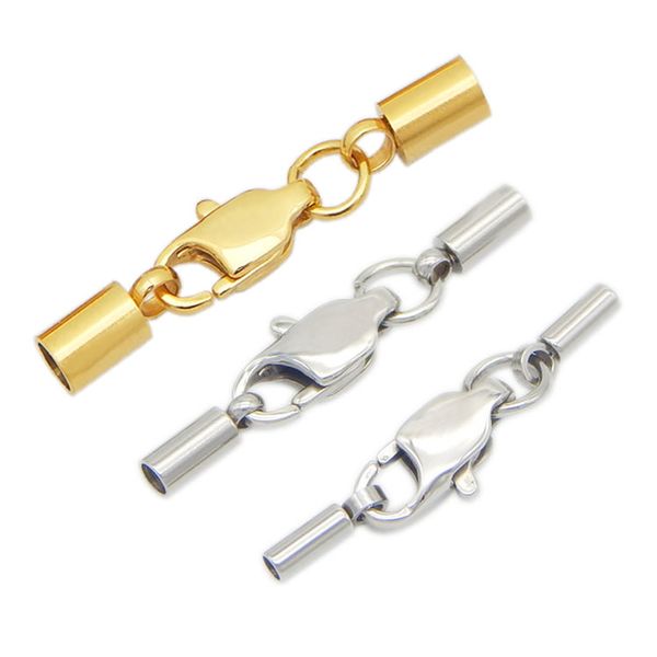60pcs stainless steel gold clasps fit 6mm round leather cord crimp hook end caps diy jewelry findings bracelet lobster connector, Blue;slivery
60pcs stainless steel gold clasps fit 6mm round leather cord crimp hook end caps diy jewelry findings bracelet lobster connector, Blue;slivery