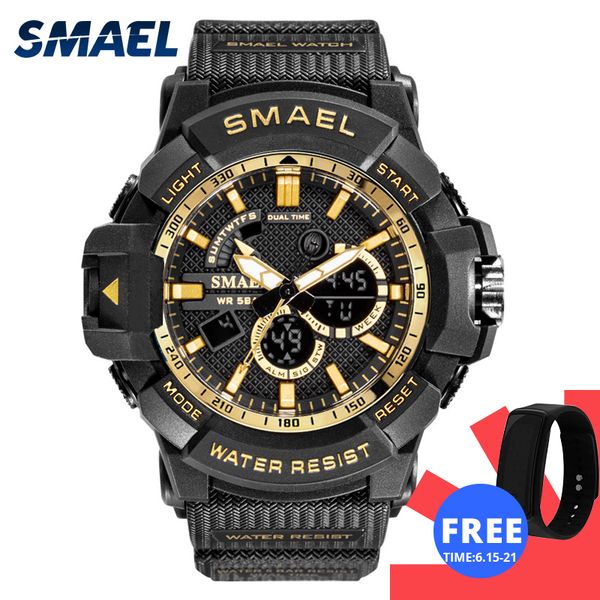 men's army watches 50m waterproof sport watch quartz wristwatches led clock for sport male relogios masculino 1809 men's watch, Slivery;brown
men's army watches 50m waterproof sport watch quartz wristwatches led clock for sport male relogios masculino 1809 men's watch, Slivery;brown