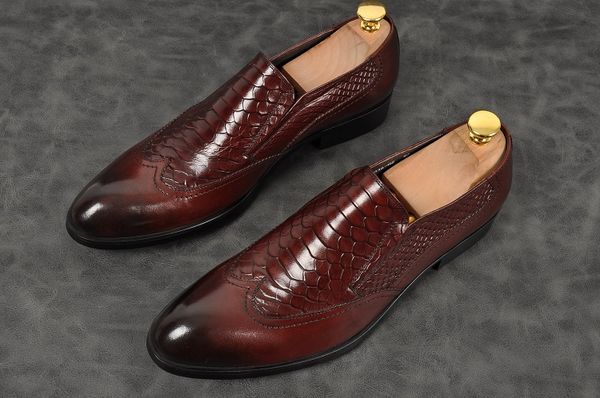 toe brand men round handmade oxford style 2 colour slip-on breathable dress shoes for men office wedding shoes, Black
toe brand men round handmade oxford style 2 colour slip-on breathable dress shoes for men office wedding shoes, Black