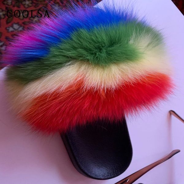 new summer fluffy fur women slippers indoor flip flop real fox hair slider flat soft slip on home slippers woman cute plush shoe, Black
new summer fluffy fur women slippers indoor flip flop real fox hair slider flat soft slip on home slippers woman cute plush shoe, Black
