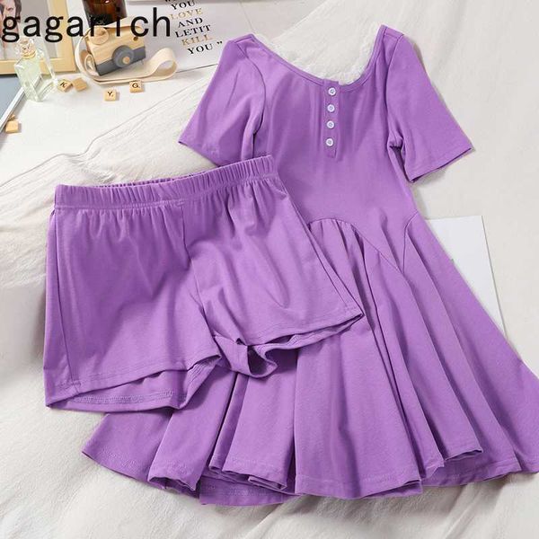 two piece dress gagarich 2 set women solid o-neck short sleeve mini pleated skirt and elastic waist shorts casual chic 2021 summer suits, White
two piece dress gagarich 2 set women solid o-neck short sleeve mini pleated skirt and elastic waist shorts casual chic 2021 summer suits, White