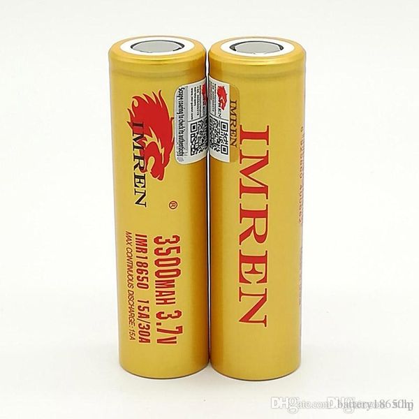 300pcs 100% imr 30a 18650 battery 3500mah imr 3.7v lg sony samsung rechargable lithium batteries cell
300pcs 100% imr 30a 18650 battery 3500mah imr 3.7v lg sony samsung rechargable lithium batteries cell