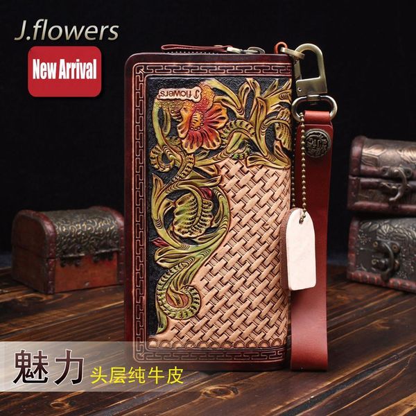 оригинальный кошелек jflowers высокое качество ручной работы ручной работы кошелек прочный удобный денежный мешок изготовлен из кожи
оригинальный кошелек jflowers высокое качество ручной работы ручной работы кошелек прочный удобный денежный мешок изготовлен из кожи