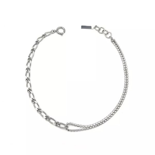 new personality double chain women sweet personality versatile trend necklace, Silver
new personality double chain women sweet personality versatile trend necklace, Silver