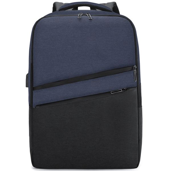 new-new business casual waterproof computer bag usb charging backpack large capacity travel bag blue
new-new business casual waterproof computer bag usb charging backpack large capacity travel bag blue