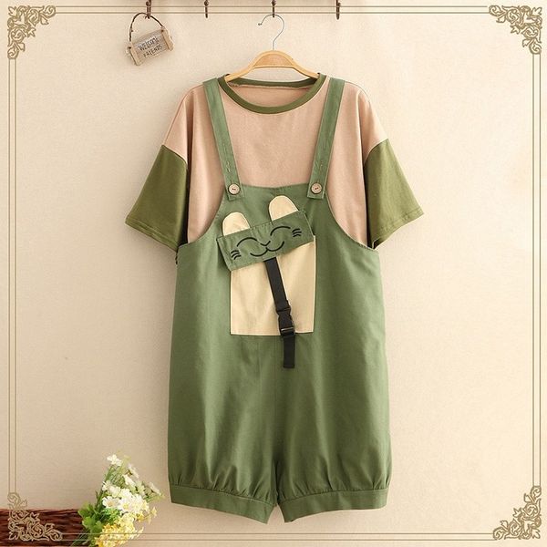летние kawaii женщины rompers и комбинезон японская mori девушка симпатичные кошка вышивка шорты футболки зеленый повседневная комбинезон 2, Black;white
летние kawaii женщины rompers и комбинезон японская mori девушка симпатичные кошка вышивка шорты футболки зеленый повседневная комбинезон 2, Black;white