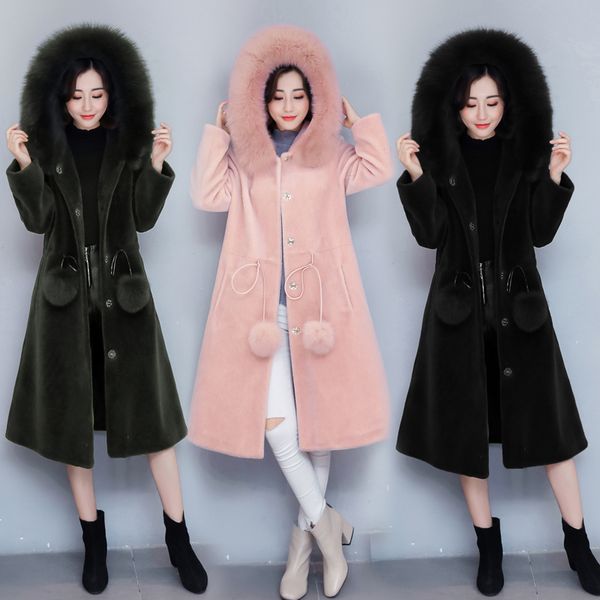 womens winter and autumn large size black faux fur coats long section turn down collar man-made fur overcoats clothes
womens winter and autumn large size black faux fur coats long section turn down collar man-made fur overcoats clothes
