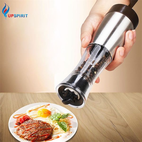 upspirit electric pepper mincer ceramics core spice mill salt grinder bottle condiment jar shaker mills kitchen tools
upspirit electric pepper mincer ceramics core spice mill salt grinder bottle condiment jar shaker mills kitchen tools